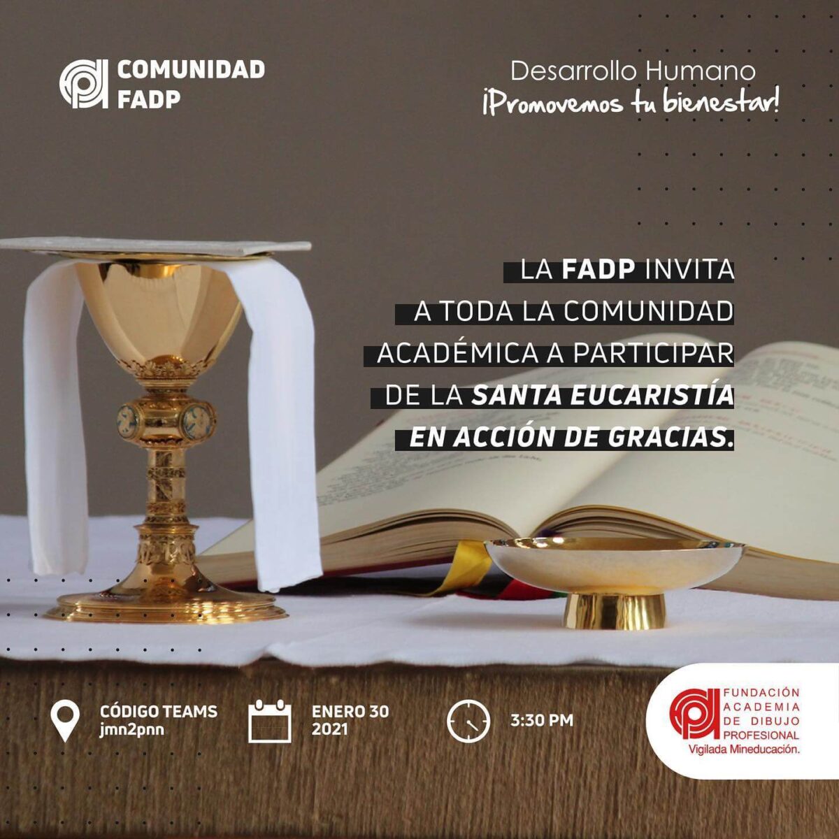 Santa Misa en Acción de Gracias IP2021 - Fundación Academia de Dibujo ...